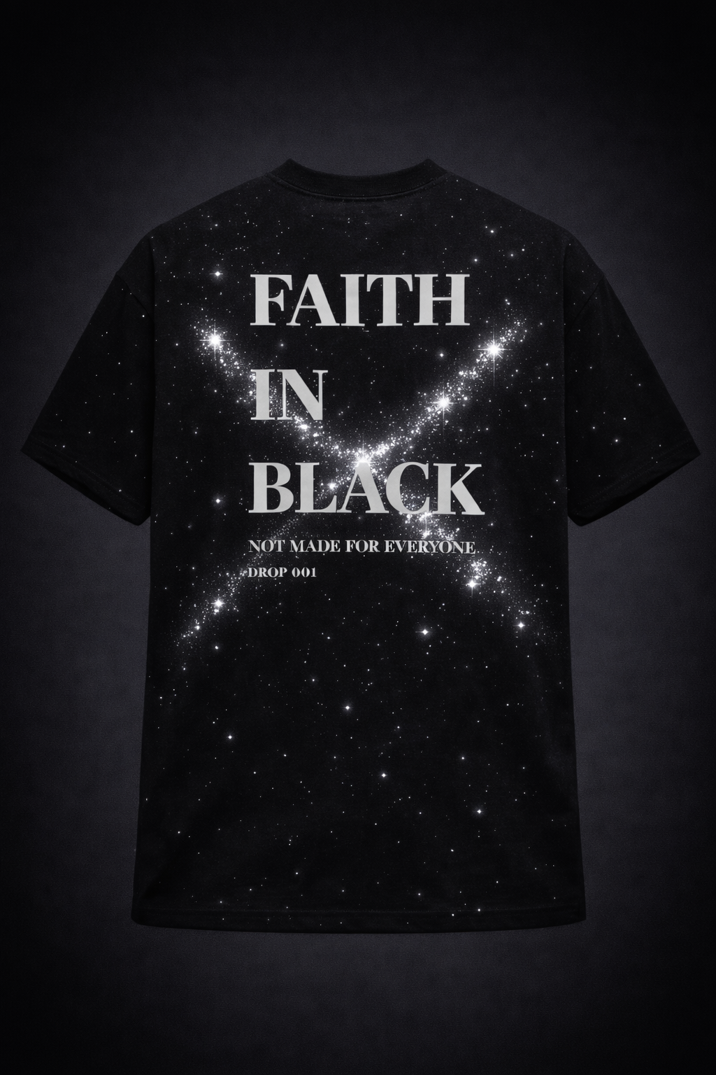 🖤 T-SHIRT — FAITH IN BLACK